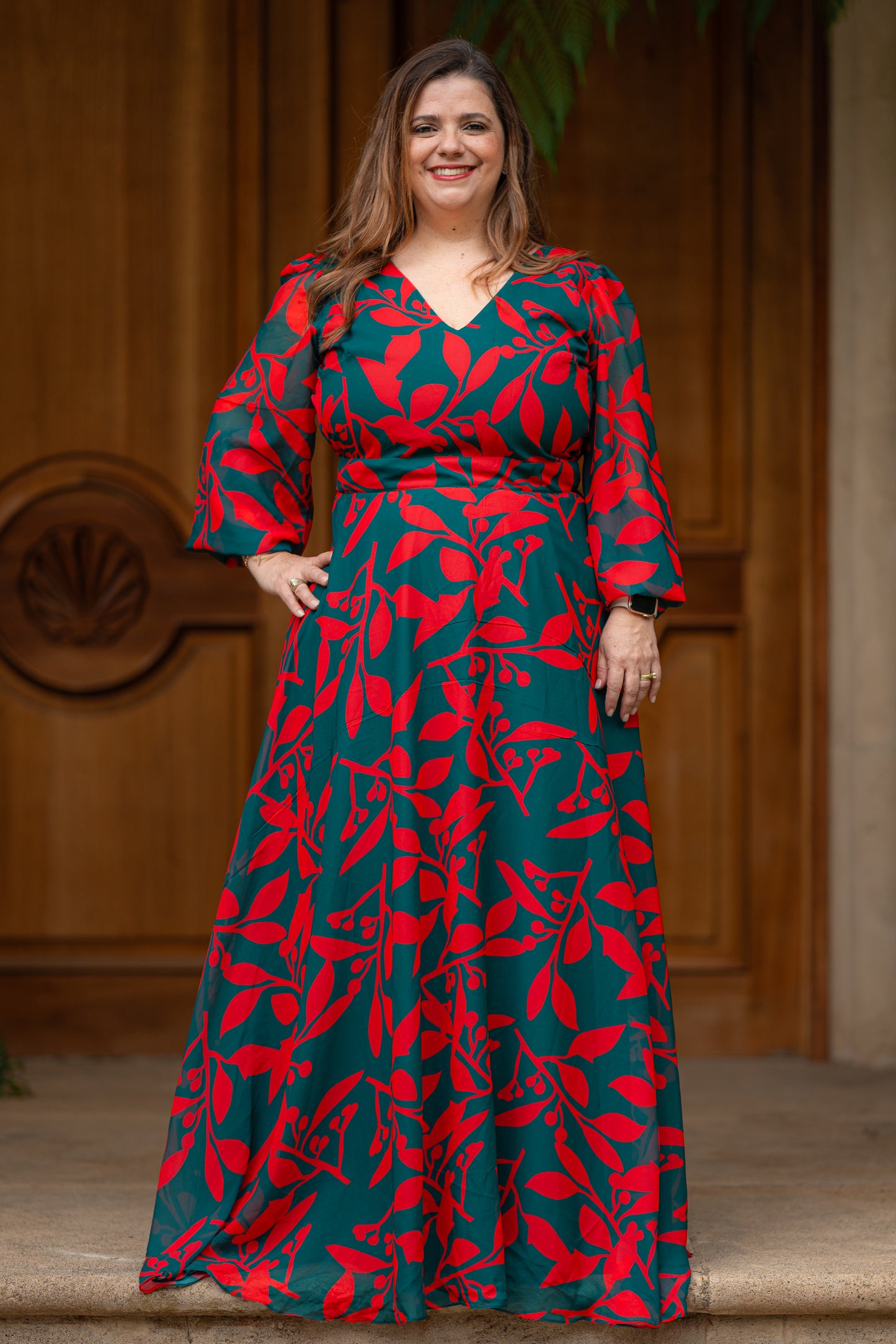 Vestido Maranta