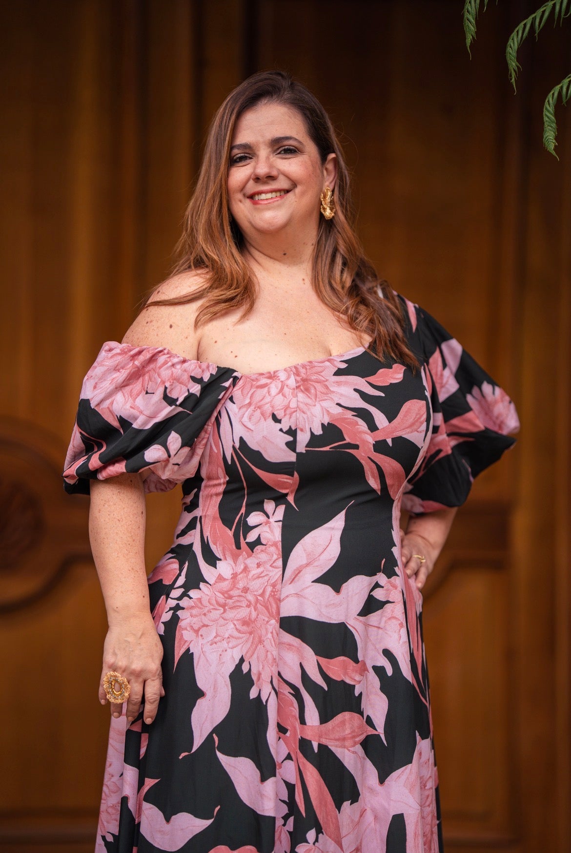 Vestido Bromelia